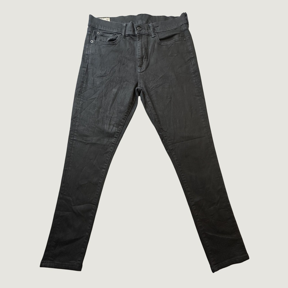 Polo Ralph Lauren Jeans Womens 31 Black Varick Legging Slim Stretch Denim Pants